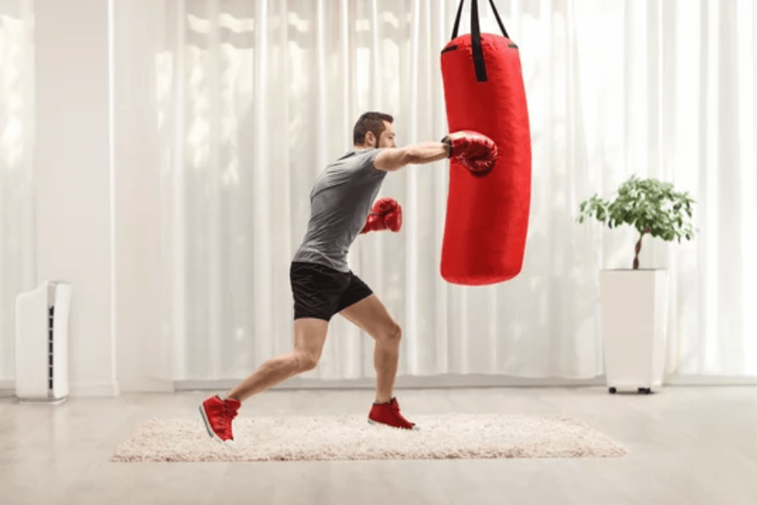 Potence murale fixe pour sac de boxe